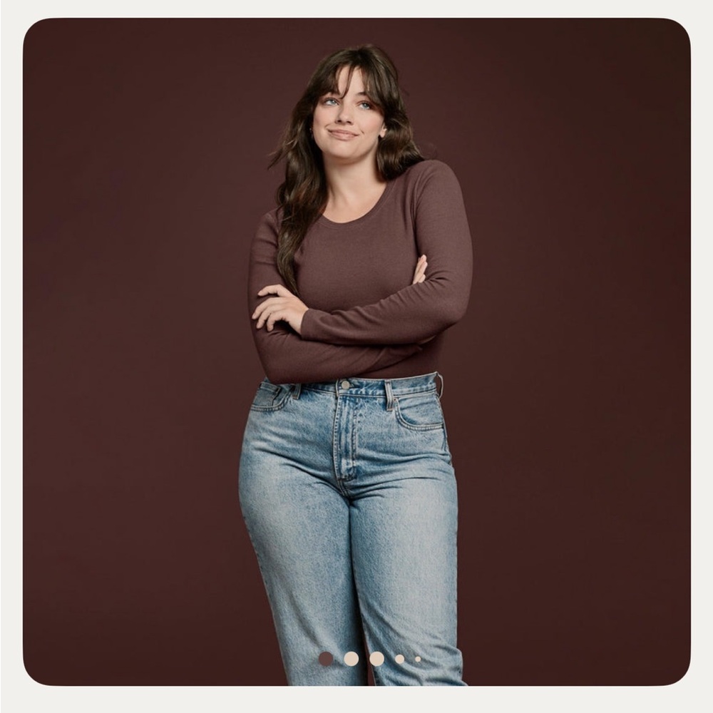 Nuuds Long Sleeved Ribbed Bodysuit